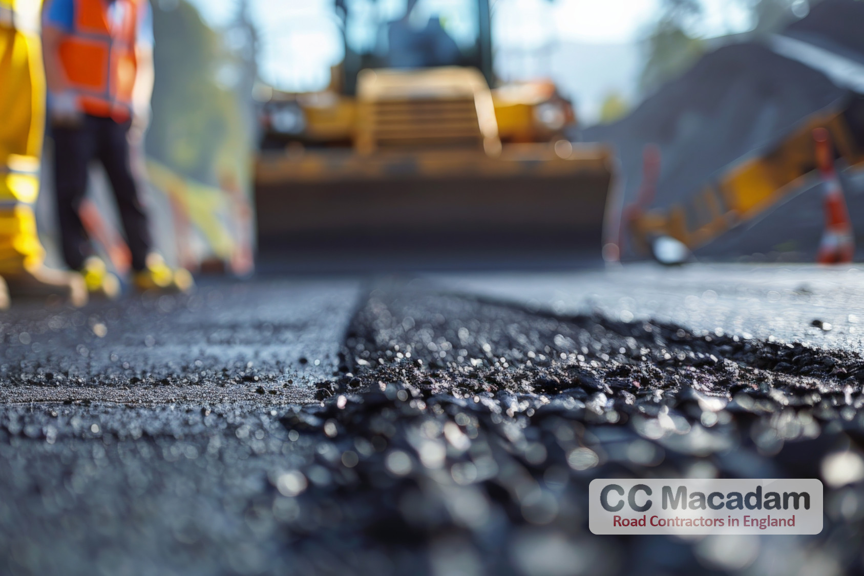 Road highways surfacing repairs by CC Macadam
