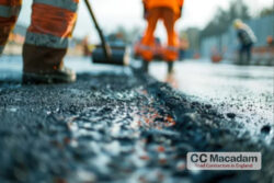 Road highways surfacing repairs by CC Macadam